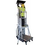 Micro-nacelle pour faux-plafonds Ergolift® 60x60 - mât électrique - AUDINNOV