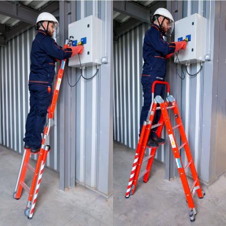 Devis Echelle isolante double pivotante ergonomique DF