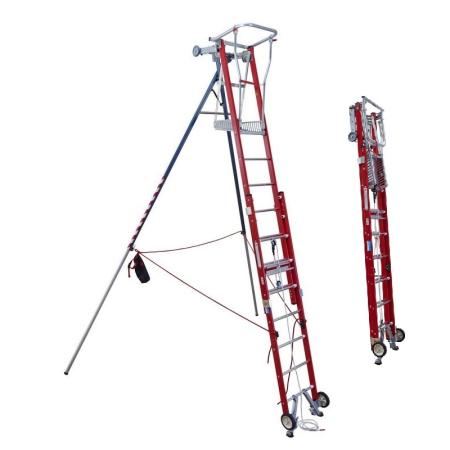 Devis Echelle télescopique à plateforme de travail repliable Aerostep®