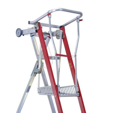 Vente Echelle télescopique à plateforme de travail repliable Aerostep® (AUDINNOV)