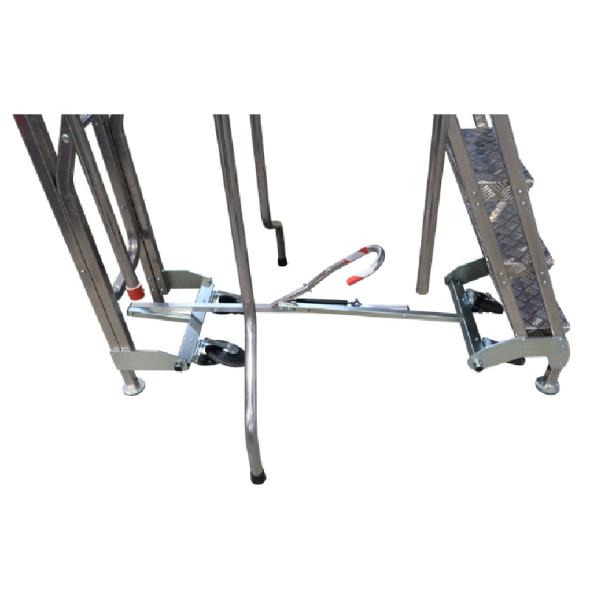 Devis PIR entre banche à roues rétractables Batistep® RC