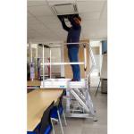 Plateforme de travail pour passage au dessus des bureaux Ergostep® - AUDINNOV