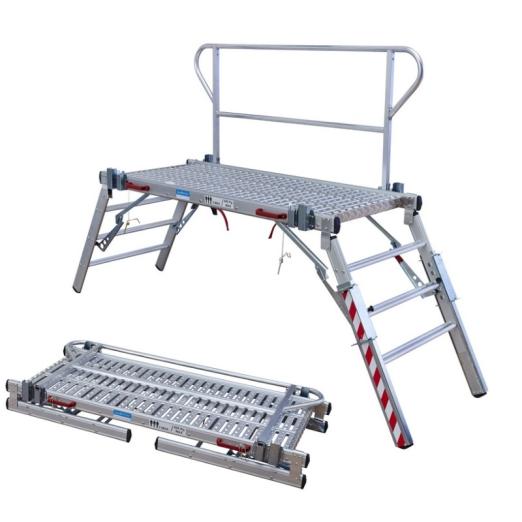 Plateforme pliable pour opération de désincarcération Rescuestep® - AUDINNOV