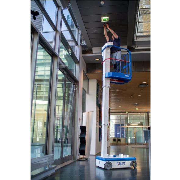Vente Micro nacelle élévatrice à mât vertical électrique IXOLIFT X510 5 mètres (NACELEXPERT)