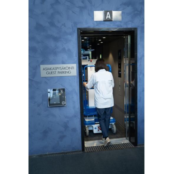 Prix Micro nacelle élévatrice à mât vertical électrique IXOLIFT X510 5 mètres