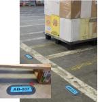 Support d'étiquette RFID - repérage d'emplacement palette au sol - INOTEC BARCODE SECURITY