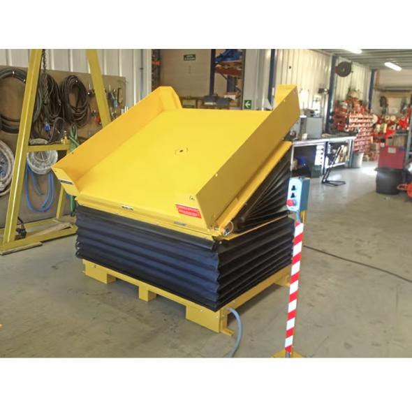 Vente Élévateur Basculeur Rotateur de caisse pneumatique EBR (IMS Inter Manutention Système)