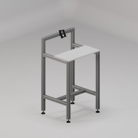 Achat Poste informatique d'atelier debout - bâti aluminium