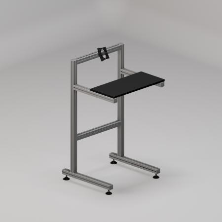 Devis Poste informatique d'atelier debout - bâti aluminium