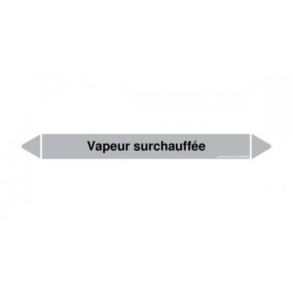 Marqueur de tuyauterie adhésif normalisé NF X 08-100 - NF X 08-105