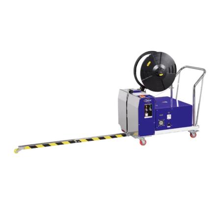 Lance feuillard semi-automatique à batterie - cerclage vertical