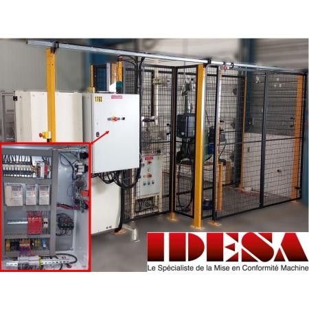 Achat Mise en sécurité de ligne de fabrication - reprise du câblage sécurité