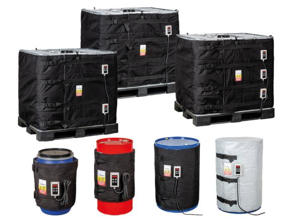 Achat Couverture chauffante pour fûts 105 à 120 litres 400 W max +90°C