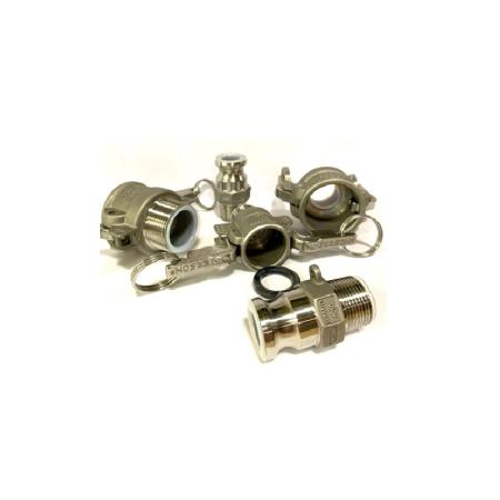 Raccord revêtu PTFE pour transport de produits chimiques