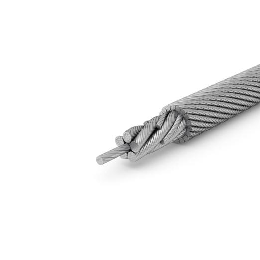 Câble métallique haute résistance pour grue à tour - EVOLUTION TK27 - TEC LEVAGE