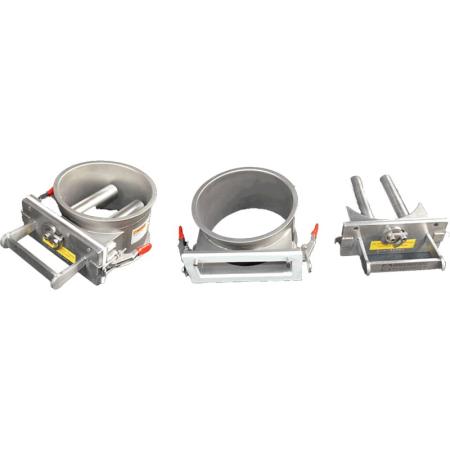 Grille magnétique encastrable pour goulotte ronde EasyClean