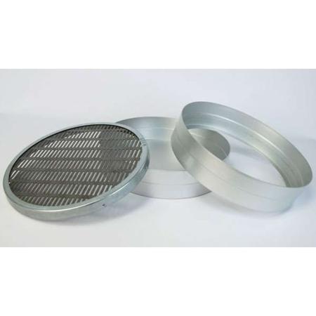 Tamis manuel aluminium Ø 210 mm de contrôle des impuretés