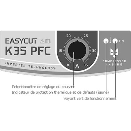 Achat Découpeur PLASMA autonome EASYCUT K35 PFC