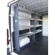 Amenagement utilitaire Peugeot Partner en alu/acier
