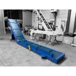 Convoyeur à bande pour récupération de chutes de cartons - AL INDUSTRIE