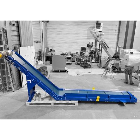 Vente Convoyeur à bande pour récupération de chutes de cartons (AL INDUSTRIE)
