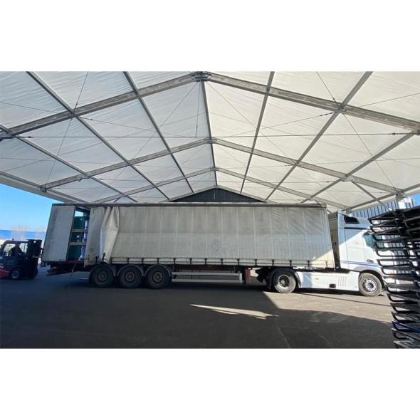 Auvent industriel modulaire démontable