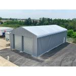 Abri de stockage démontable pour chantier de construction - BTP - LAURALU