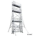 Echafaudages roulants IPS H. de travail 4,3 à 14,3 m - ABA ECHELLES
