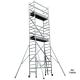 Echafaudage roulant TOPLIGHT - H. de travail 4 à 6 m