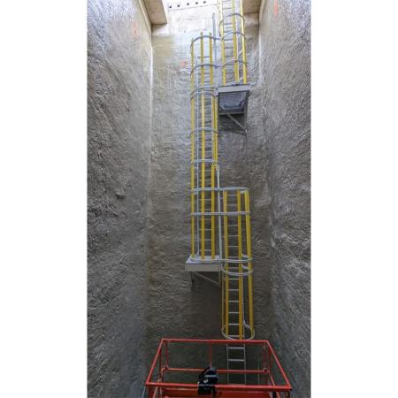 Achat Echelle à crinoline en PVC anti-corrosion