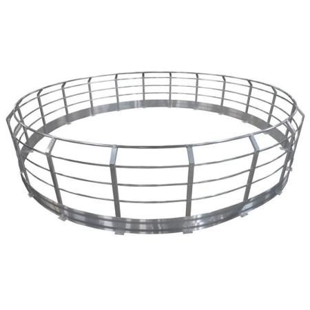 Garde-corps pour citerne avec lisse en surplomb GC SP-E