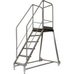 Escabeau mobile inox aisi 304L - SCHWEYER