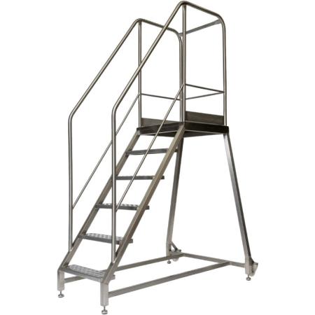 Escabeau mobile inox aisi 304L