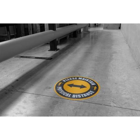 Achat Stickers de signalisation au sol Hygiène Sécurité LINE PLAN PICTO