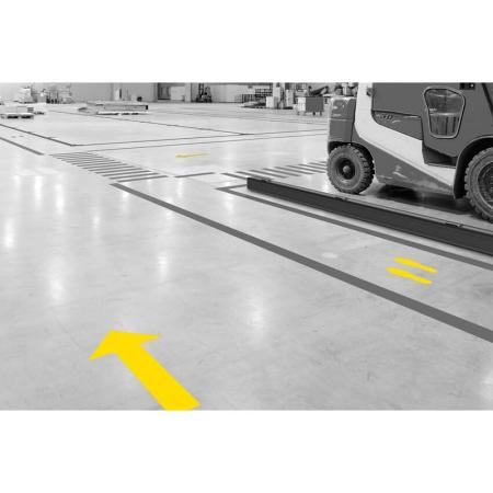 Achat Flèches de signalisation adhésives pour marquage au sol LINE PLAN ARROW