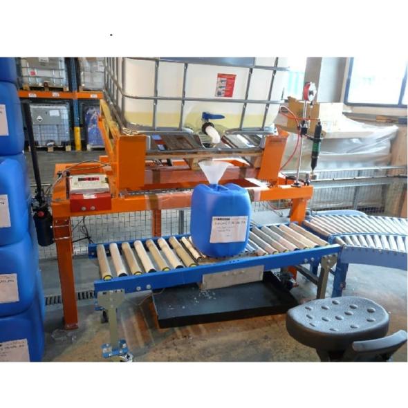 Table inclinable fixe ou mobile pour soutirage de Cuve IBC Palbox