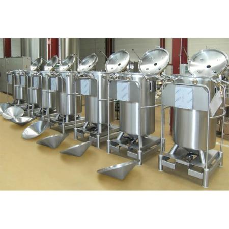 Vente Location de cuves inox à cône de vidange KRONPRESS® (LOKRO)