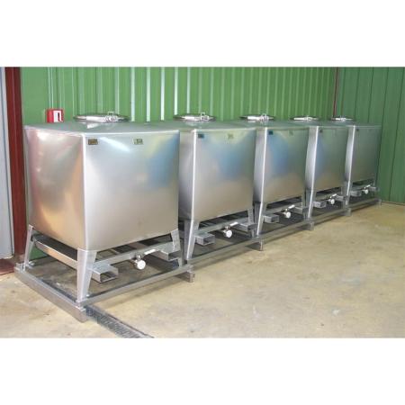Devis Location de conteneurs inox pour transfert de liquides KS 5/10