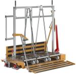 Remorque de train logistique à rampe d'accès pour embases DOLLYS - GroupeLean FRANCE
