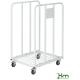 Chariot haut pour transport et rangement de cartons - 150 kg