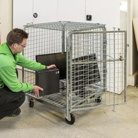 Achat Roll conteneur sécurisé - 4 côtés - longueur 720 mm