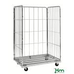 Roll conteneur 3 à 4 côtés - longueur 1200 mm - 400 kg - ACTIVERGO