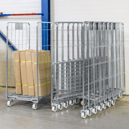 Achat Roll conteneur emboîtable 2 côtés - longueur 800 mm -