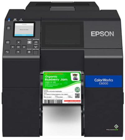 Imprimante couleur à jet d’encre Epson ColorWorks C6000 Gloss AE/PE
