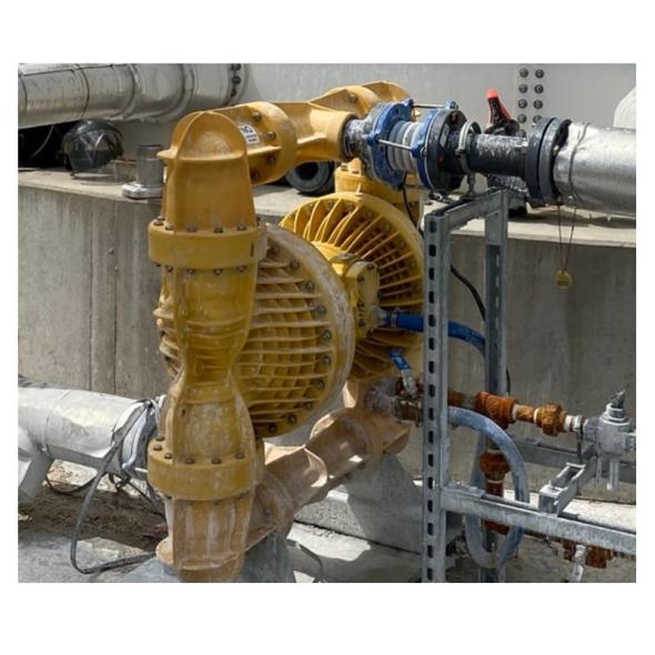 Pompe à membrane haut débit V2000 - eaux boues liquides