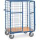 Prix Chariot grillagé pour colis à portes battantes et/ou toit