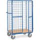 Comparateur Chariot grillagé pour colis à portes battantes et/ou toit