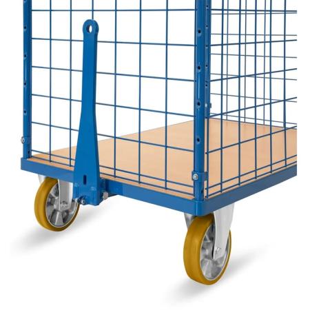 Comparateur Chariot haut grand volume pour attelage en train logistique