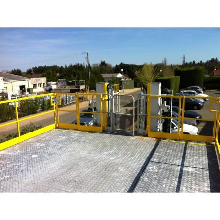 Vente Garde-corps pliable manuellement (TRIAX)