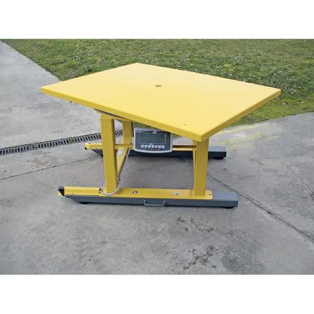 Achat Plateau tournant 1 poste manuel ou motorisé - format palette